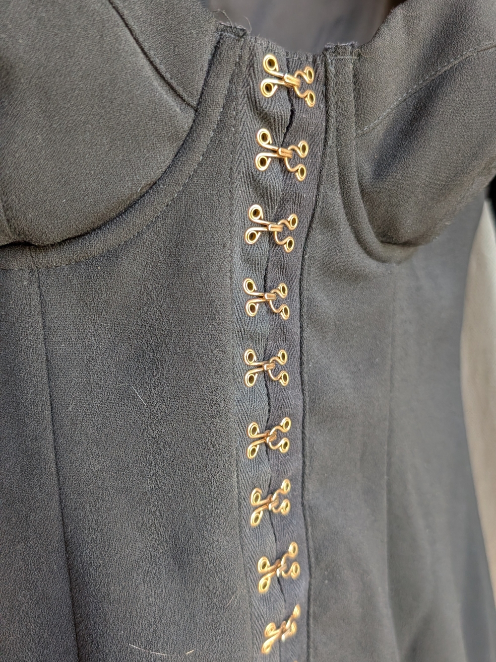 House of CB Black Long Sleeve Mini Dress - Picture 5 of 8